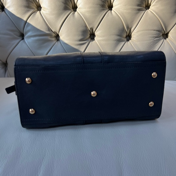 Saint Laurent Leather Cabas Shoulder Bag with long strap small - Picture 7 of 11